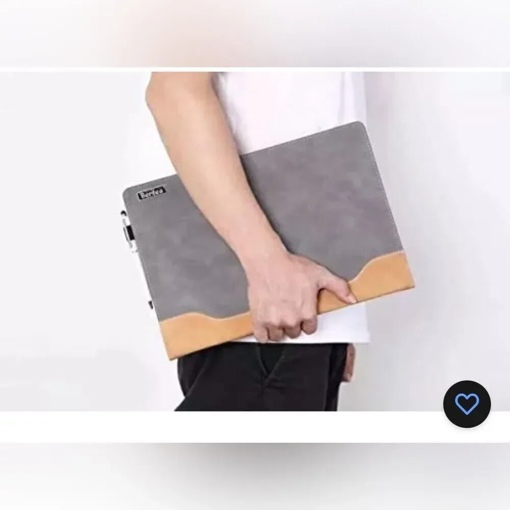 Beefed blue and‎ brown case cover compatible with Lenovo yoga